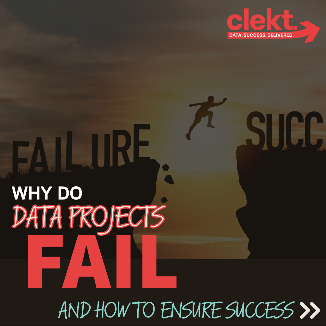 Why Data Projects Fail and how to succeed