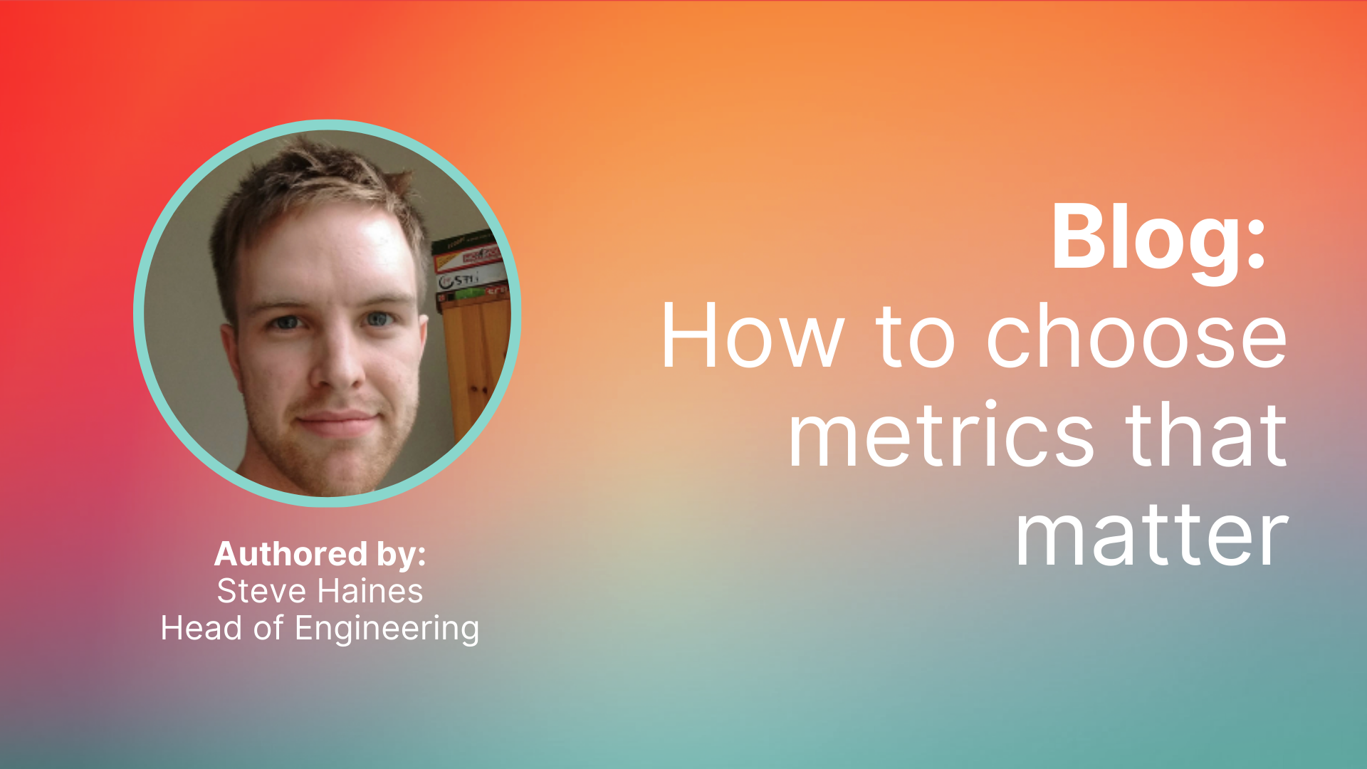 Metrics that Matter